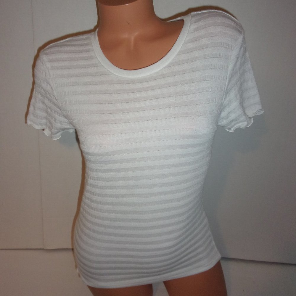 Derek Heart stretch knit top